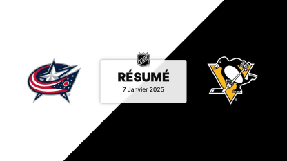 CBJ vs PIT | Résumé 7/1/25