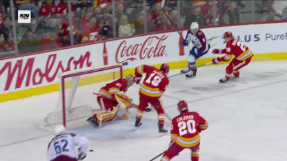 Une passe parfaite de Makar à Lehkonen