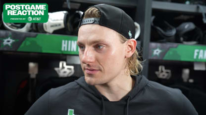 MIN@DAL Postgame: Roope Hintz