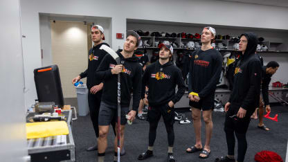 BLOG: World Juniors Brings Out Fun, Competitive Sides in Blackhawks Locker Room