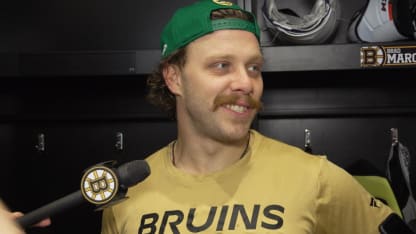 Locker Room Raw: David Pastrnak