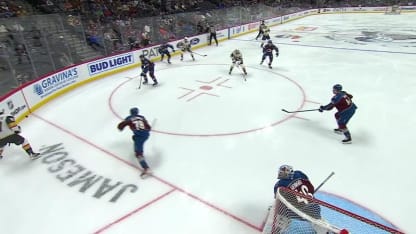 VGK@COL: Aston-Reese scores goal against Alexandar Georgiev