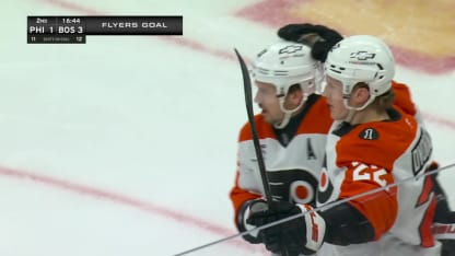 Konecny lights the lamp