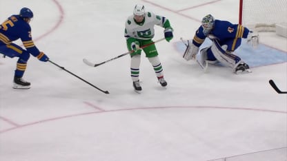 BUF@CAR: Hall scores goal against James Reimer