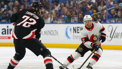 Sens fall to Sabres in OT, 4-3