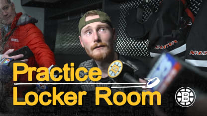Locker Room Raw: Pastrnak, Jokiharju, Korpisalo, Geekie