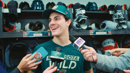 Buium Postgame vs. Anaheim 11/15