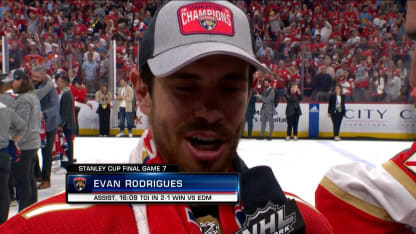 Evan Rodrigues on the Game 7 win