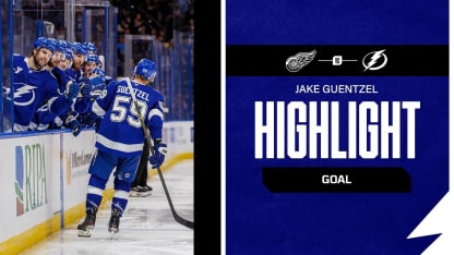 TBL vs. DET | Kucherov links up with Guentzel for PPG