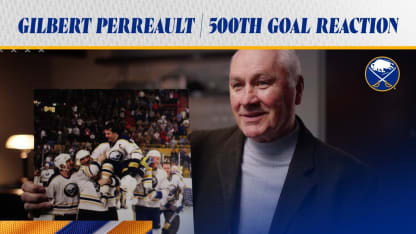 Gilbert Perreault | 500th Goal Reaction