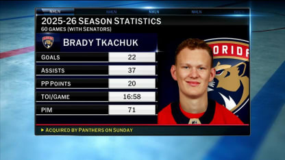 NHL Tonight on the Brady Tkachuck trade