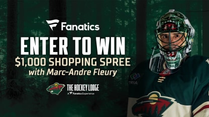 Enter to win a $1,000 shopping spree with Marc-André Fleury!