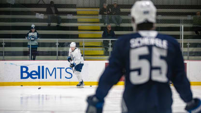 Scheifele and Perfetti work well together on and off the ice