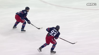 CBJ@NYR: Kreider scores SHG against 
Daniil Tarasov