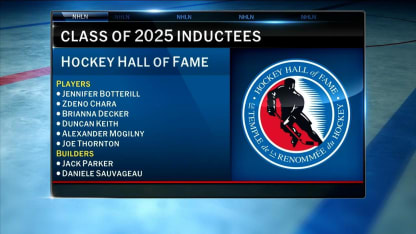 NHL Tonight on the 2025 Hall of Fame induction