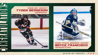 TYDEN BERGESON NAMED 2026 MR. HOCKEY AWARD WINNER 030826