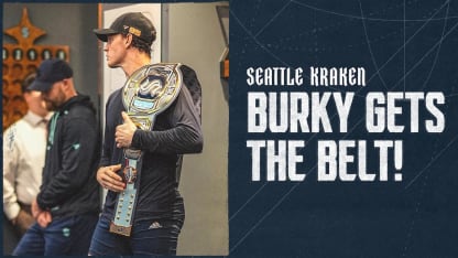 Burky gets the belt!