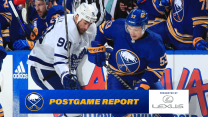 20230221 Sabres Maple Leafs Skinner Postgame Report Mediawall Overlay