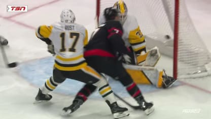 PIT@OTT: Tkachuk marque un but en A.N. contre Arturs Silovs