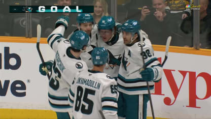 Gaudette starts off Sharks