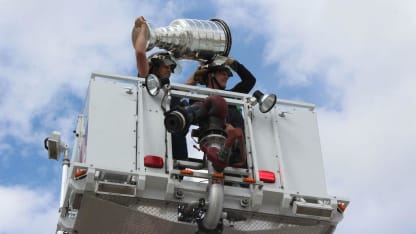Schenns lift the Cup