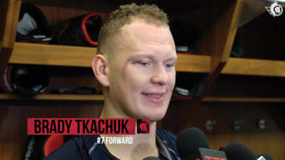 Brady Tkachuk Media Availability - Oct. 3