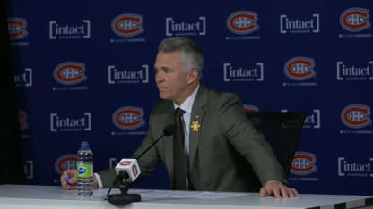 Après-match c. FLA : St-Louis