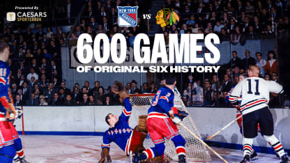 Rangers-Blackhawks – 600 Games of Original Six History