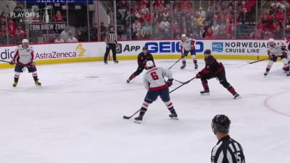 WSH@CAR: Ovechkin scores goal against Frederik Andersen