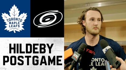 Dennis Hildeby | Post Game @ Carolina Hurricanes