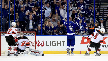 Johnson celebrates TBL-NJD