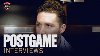 FLA at DET: Tkachuk (Postgame)