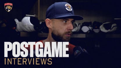 FLA at BOS: Greer (Postgame)