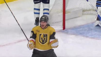 WPG@VGK: Barbashev scores goal against Eric Comrie