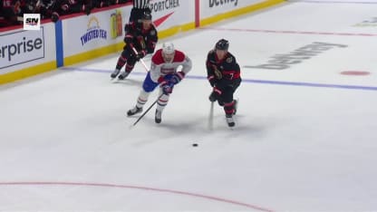 MTL@OTT: Carrier scores goal against Leevi Merilainen