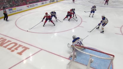 BUF@WSH: Chychrun marque un but contre Alex Lyon