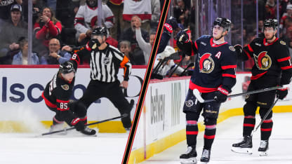 Senators score 2 goals in 13 seconds 