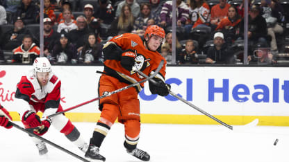 Formstark Leo Carlsson i topp för Anaheim Ducks interna poängliga