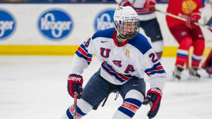 Joel Farabee draft prospect USA Hockey NTDP Five Nations Tournament 2018