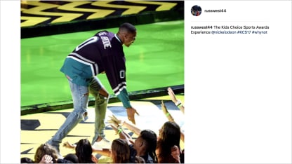 Russell Westbrook Instagram post