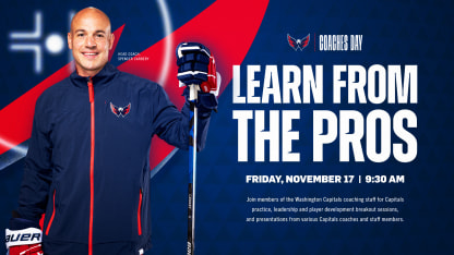 Registration Now Open for Washington Capitals Coaches Day 