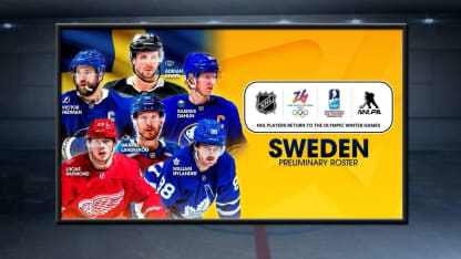 NHL Now: Finland and Sweden First 6 Olympians Announced