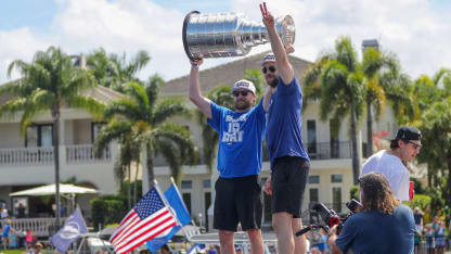 hedman stamkos cup boat