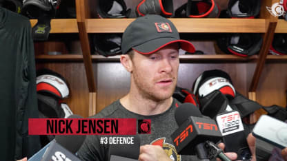 Nick Jensen dispo médias après le match contre NYI