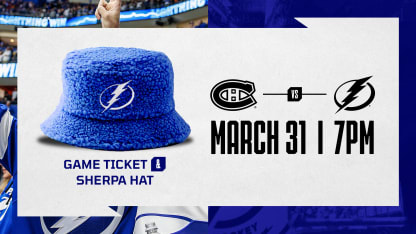 Sherpa Hat Ticket Offer - 3/31