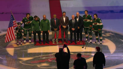 Wild honor their Olympians