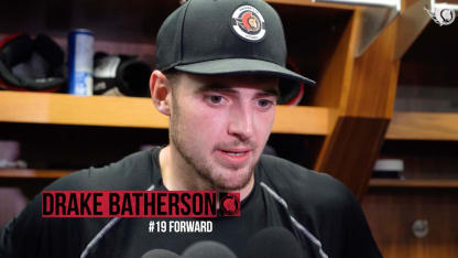 Drake Batherson dispo médias - 7 octobre