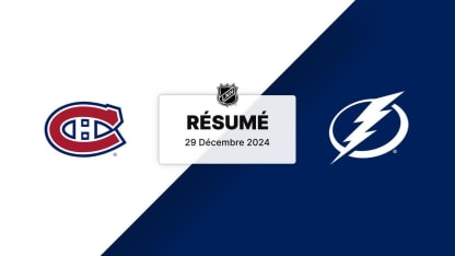 MTL vs TBL | Résumé 29/12/24