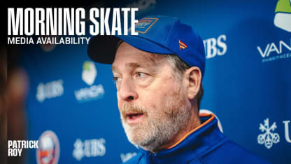 NYI vs WSH 10/11: Patrick Roy