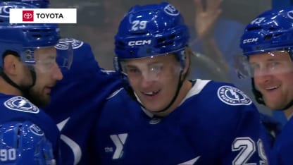 Holmberg breaks the ice